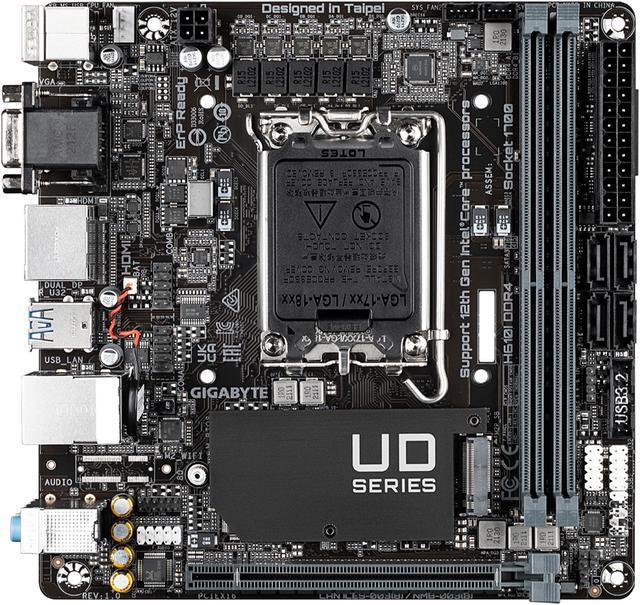 GIGABYTE H610I DDR4 Intel H610 Mini-ITX Motherboard LGA1700
