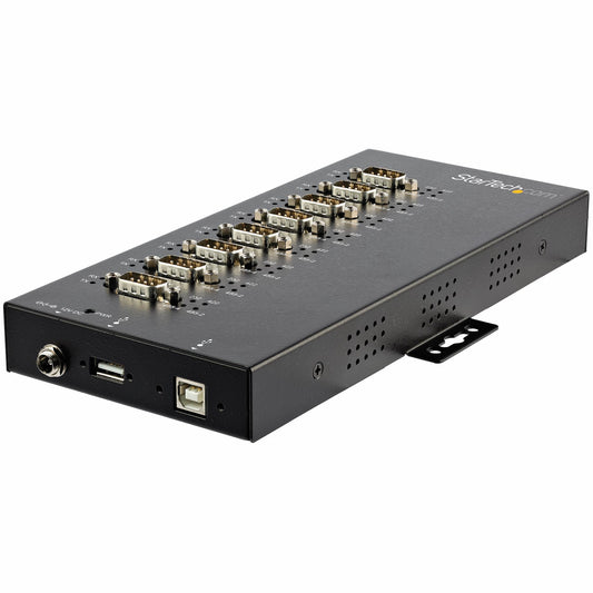 Hub USB 2.0 industriel StarTech 4 ports, -40 °C à 85 °C, 480 Mbit/s, montage DIN