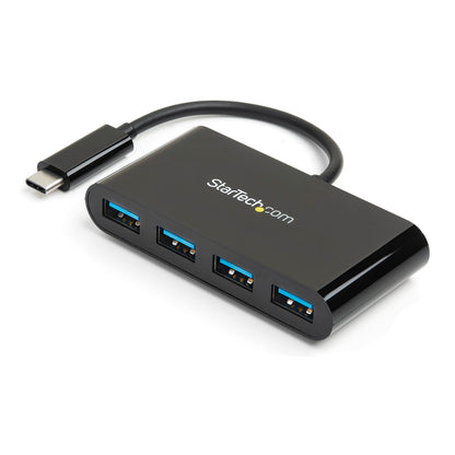 Hub USB-C StarTech 4 ports avec 1 port USB-C et 3 ports USB-A (5 Gbit/s)