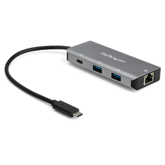 StarTech Hub USB-C 3 ports 10 Gbit/s avec GbE - HB31C2A1CGB