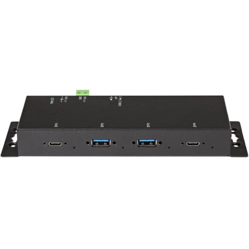 StarTech Hub USB-C industriel 4 ports 10 Gbit/s (2C/2A), modèle HB31C2A2CME