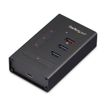 Hub USB-C StarTech avec 3 ports USB-A et charge rapide