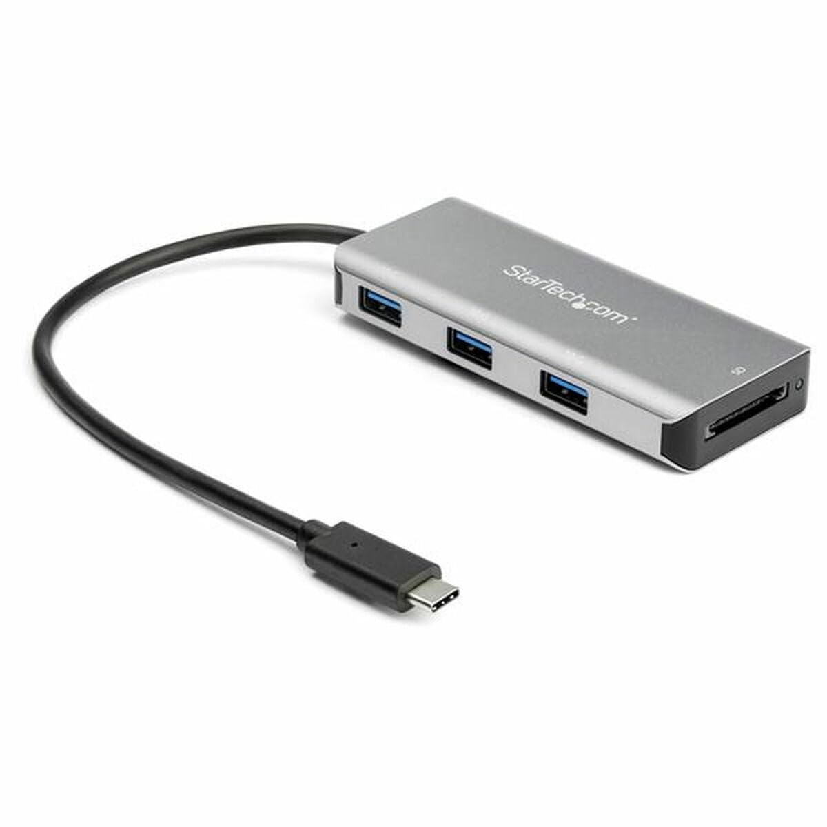 Hub USB-C StarTech 3 ports avec lecteur SD et ports USB-A 10 Gbit/s