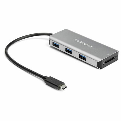 Hub USB-C StarTech 3 ports avec lecteur SD et ports USB-A 10 Gbit/s