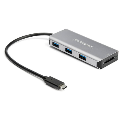 Hub USB-C StarTech 3 ports avec lecteur SD et ports USB-A 10 Gbit/s