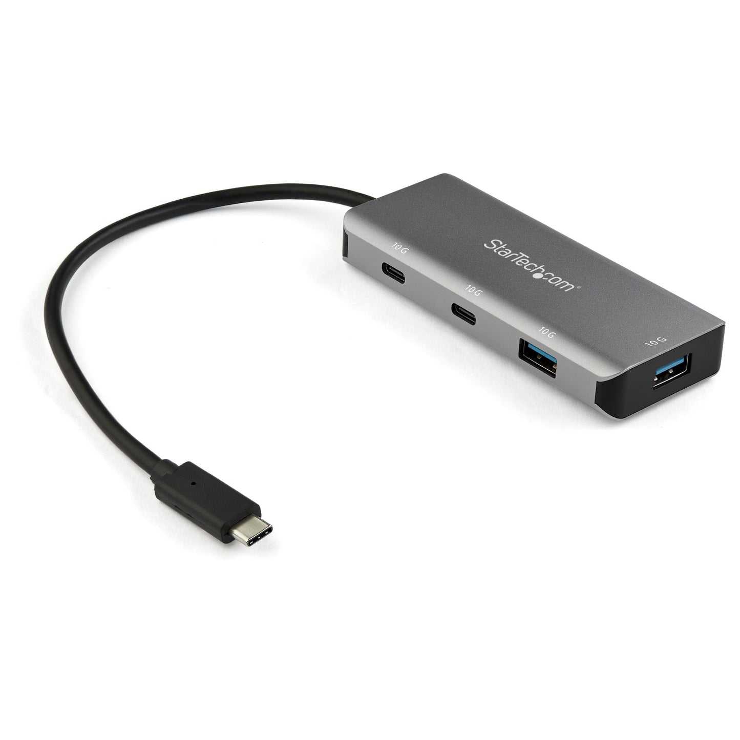 Hub USB-C StarTech 4 ports - USB 3.2 Gen 2 avec adaptateur secteur