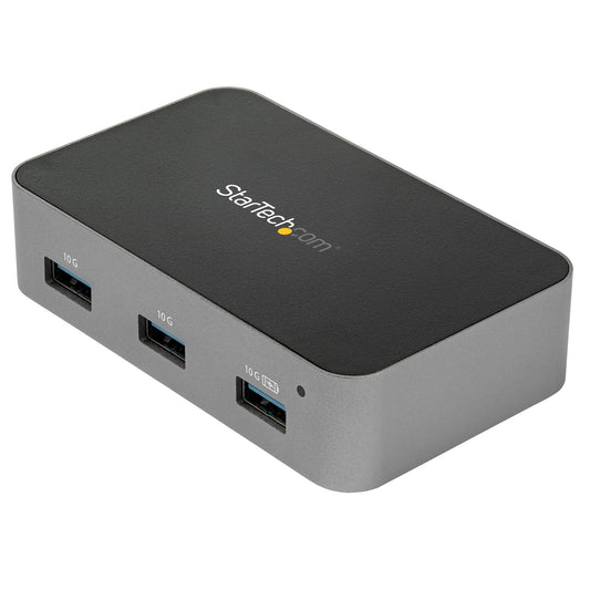 Hub USB-C StarTech 4 ports - USB 3.2 Gen 2 avec adaptateur secteur