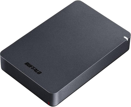 BUFFALO 4TB MiniStation HD-PGF USB 3.2 Portable Hard Drive