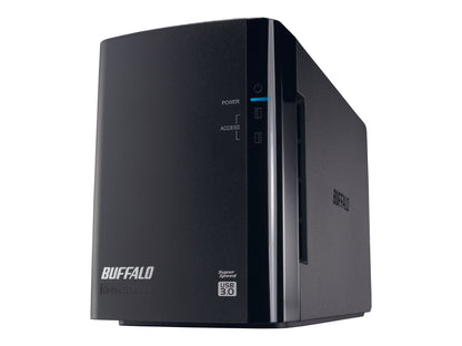 BUFFALO TECHNOLOGY 4TB DriveStation Duo RAID Array - HD-WH4TU3R1