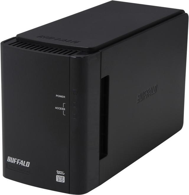 BUFFALO TECHNOLOGY 4TB DriveStation Duo RAID Array - HD-WH4TU3R1