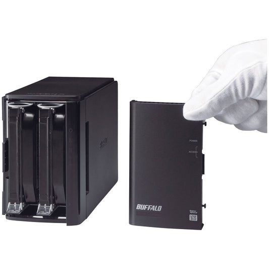 BUFFALO TECHNOLOGY 4TB DriveStation Duo RAID Array - HD-WH4TU3R1