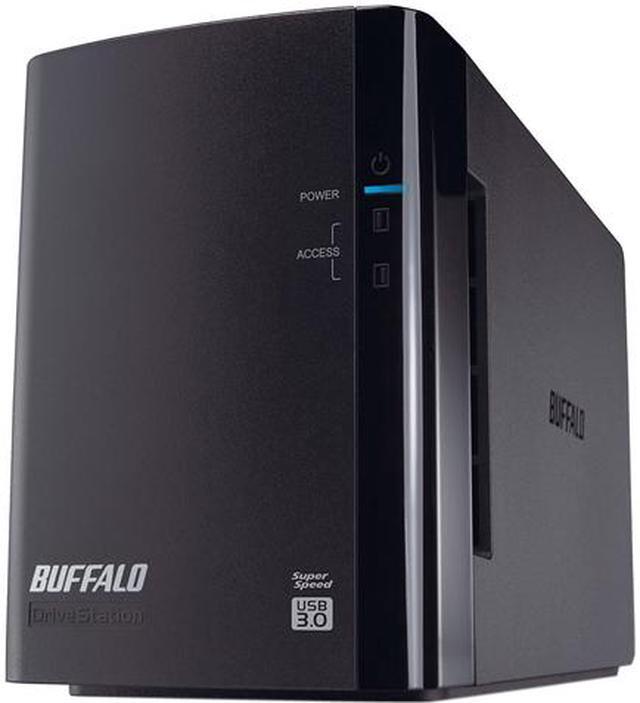 BUFFALO 8TB DriveStation Duo High-Performance RAID Storage, HD-WH8TU3R1