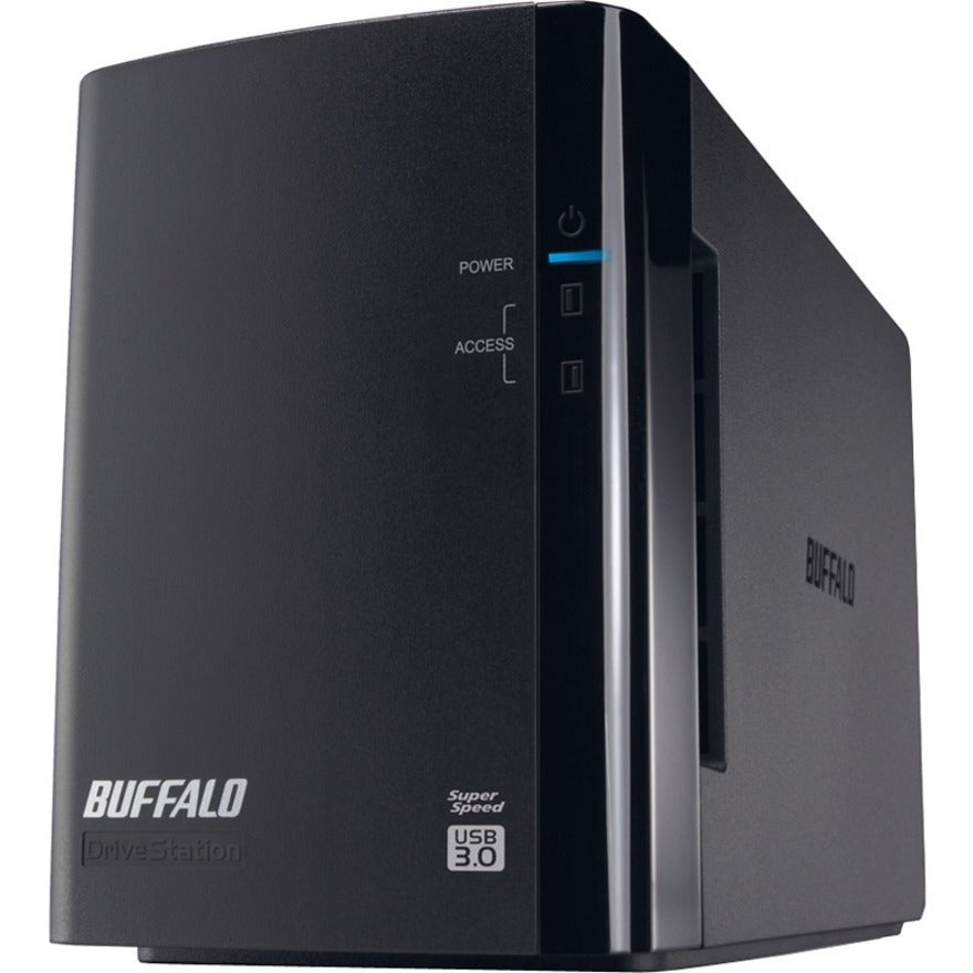 BUFFALO 8TB DriveStation Duo High-Performance RAID Storage, HD-WH8TU3R1
