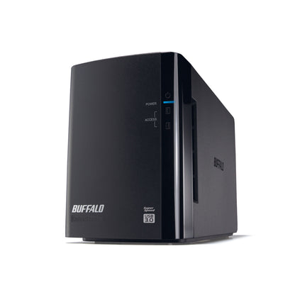 BUFFALO 8TB DriveStation Duo High-Performance RAID Storage, HD-WH8TU3R1