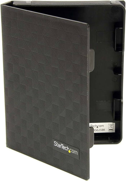 StarTech ANTI-STATIC 2.5in HDD Protector Case, Black, HDDCASE25BK