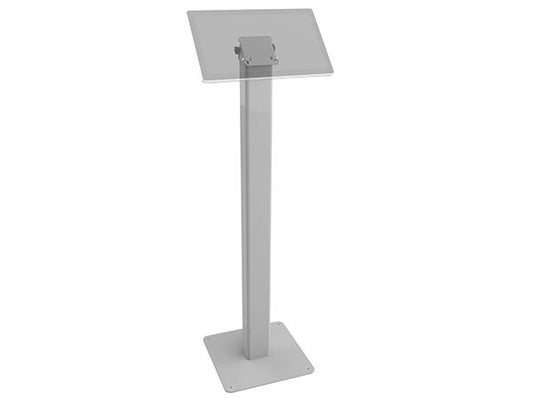 The CHIEF MANUFACTURING HFSVS Tablet Floor Stand offers TAA-compliant support for mounting tablets using VESA standard. Designed in a sleek silver finish, it is an ideal solution for commercial and professional environments requiring secure, ergonomic tablet positioning. Made in the United States, this floor stand provides sturdy, reliable tablet display versatility.