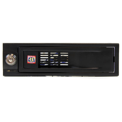 StarTech 5.25in Trayless Mobile Rack for 3.5in SATA HD - HSB100SATBK
