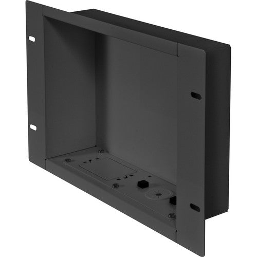 Peerless IBA2 In-Wall Cable Management & Power Box, Gloss Black
