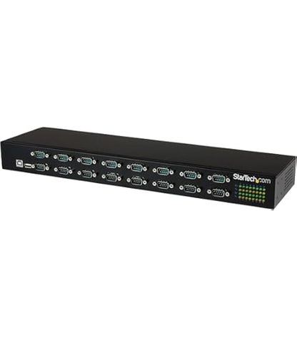 StarTech Hub adaptateur série USB vers RS232 16 ports, montage en rack, chipset Terminus