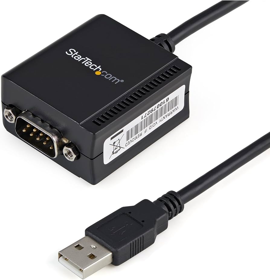 Adaptateur StarTech FTDI USB vers série RS232 1 port avec rétention COM - TAA