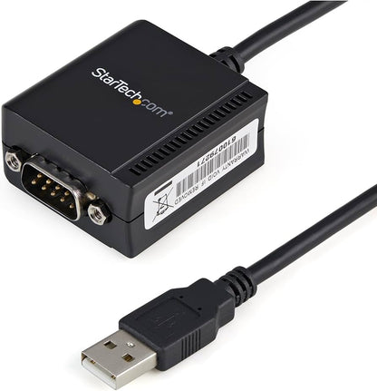 Adaptateur StarTech FTDI USB vers série RS232 1 port avec rétention COM - TAA