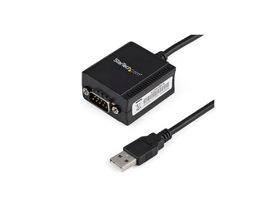 1 Port FTDI USB to Serial RS232 Adapter Cable with COM Retention - TAA