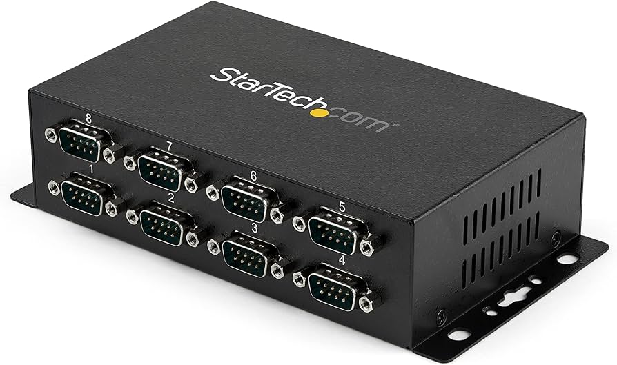 StarTech 8-Port USB to DB9 RS232 Serial Adapter Hub