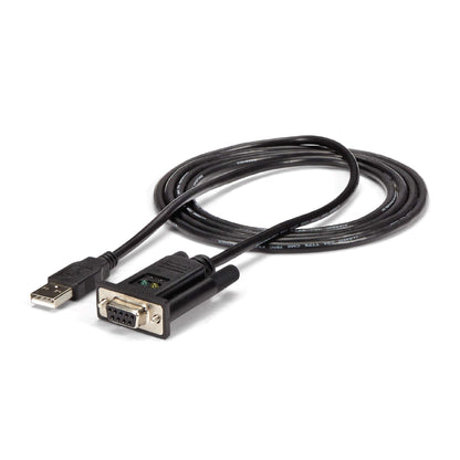 Adaptateur null modem USB vers RS232 StarTech avec FTDI - 1,8 m