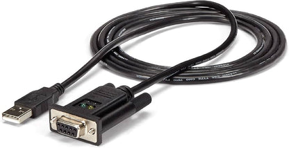 Adaptateur null modem USB vers RS232 StarTech avec FTDI - 1,8 m