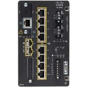 Catalyst IE3400 (TAA) 8GE PoE/PoE+,2GE SFP, Adv. Modular, NE