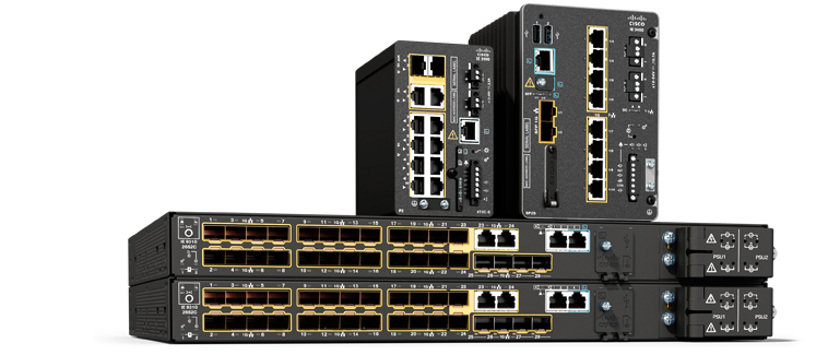 Cisco Catalyst IE3400H 16-Port IP67 Industrial Switch