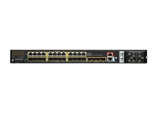 The Cisco IE-4010-16S12P is a highly ruggedized 28-port managed switch built for industrial Ethernet deployments. Offering a mix of Gigabit PoE+ and SFP uplink ports, it combines high port density, industrial resilience, and powerful Layer 2 and basic Layer 3 capabilities. Ideal for demanding outdoor and factory environments, it features wide temperature tolerance and advanced network control support.