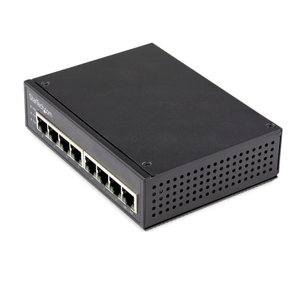 Switch PoE+ Gigabit industriel StarTech, 8 ports, 30 W PSE IESC1G80UP