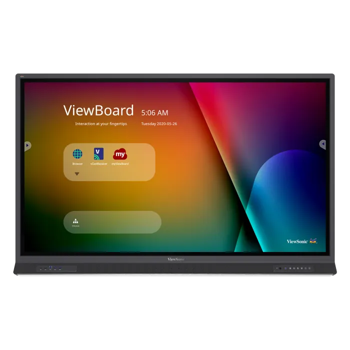 Écran plat interactif 4K Ultra HD ViewSonic IFP6552-1TAA 65 pouces
