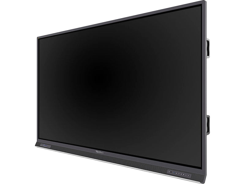86in ViewBoard 4K Ultra HD Interactive Flat Panel Display with integrated microphone and USB-C, 3840 x 2160 resolution. TAA