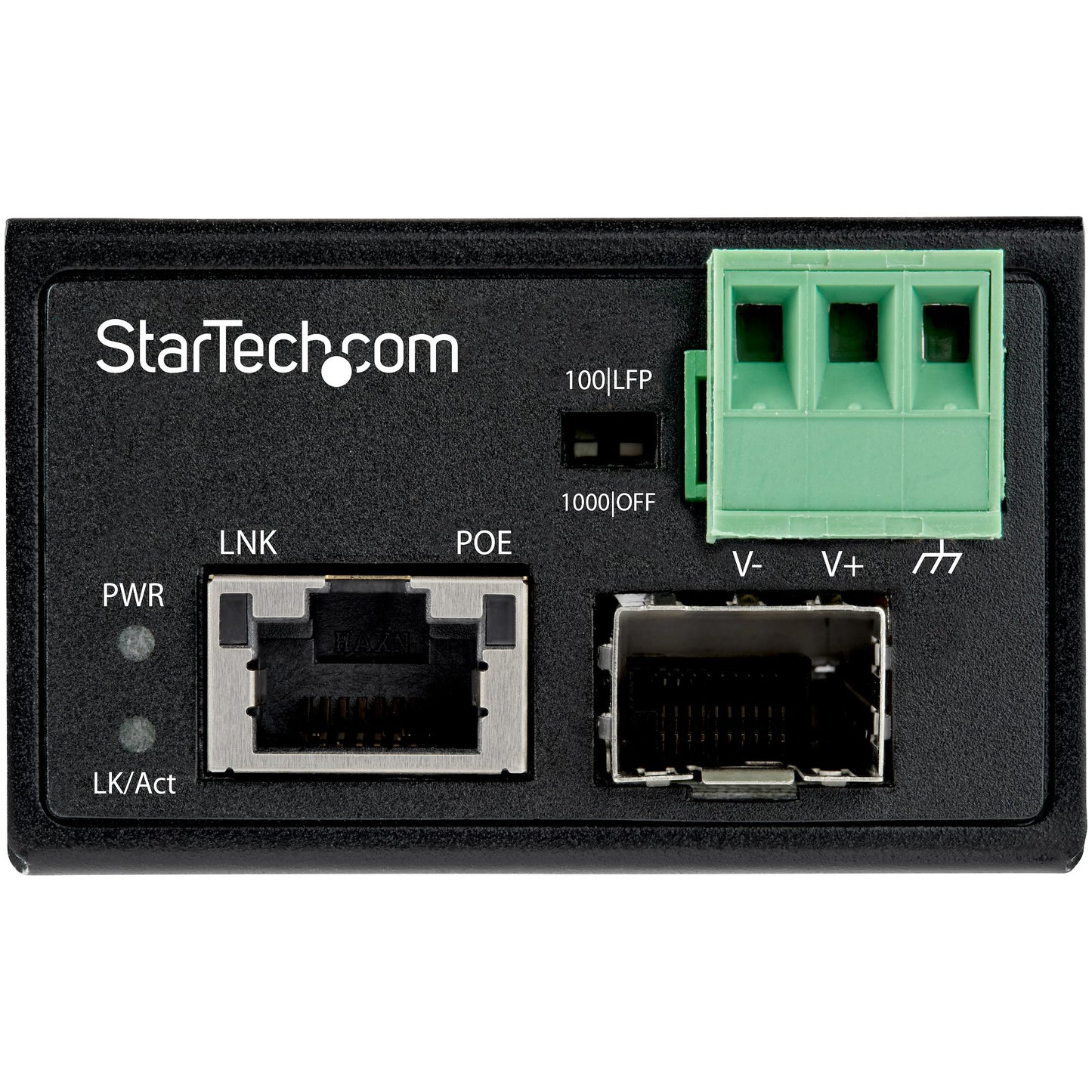 Convertisseur de média fibre vers Ethernet StarTech IMC1GSFP30W PoE+