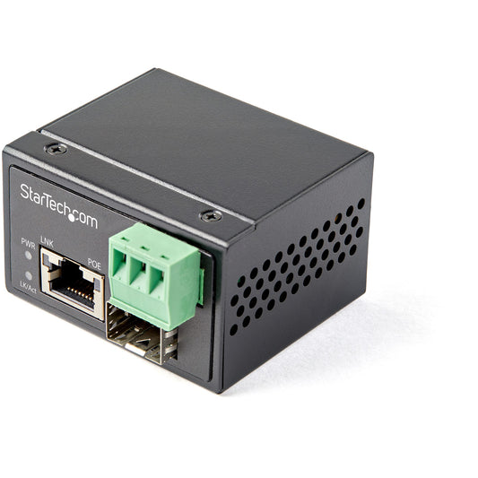 Convertisseur de média fibre vers Ethernet StarTech IMC1GSFP30W PoE+
