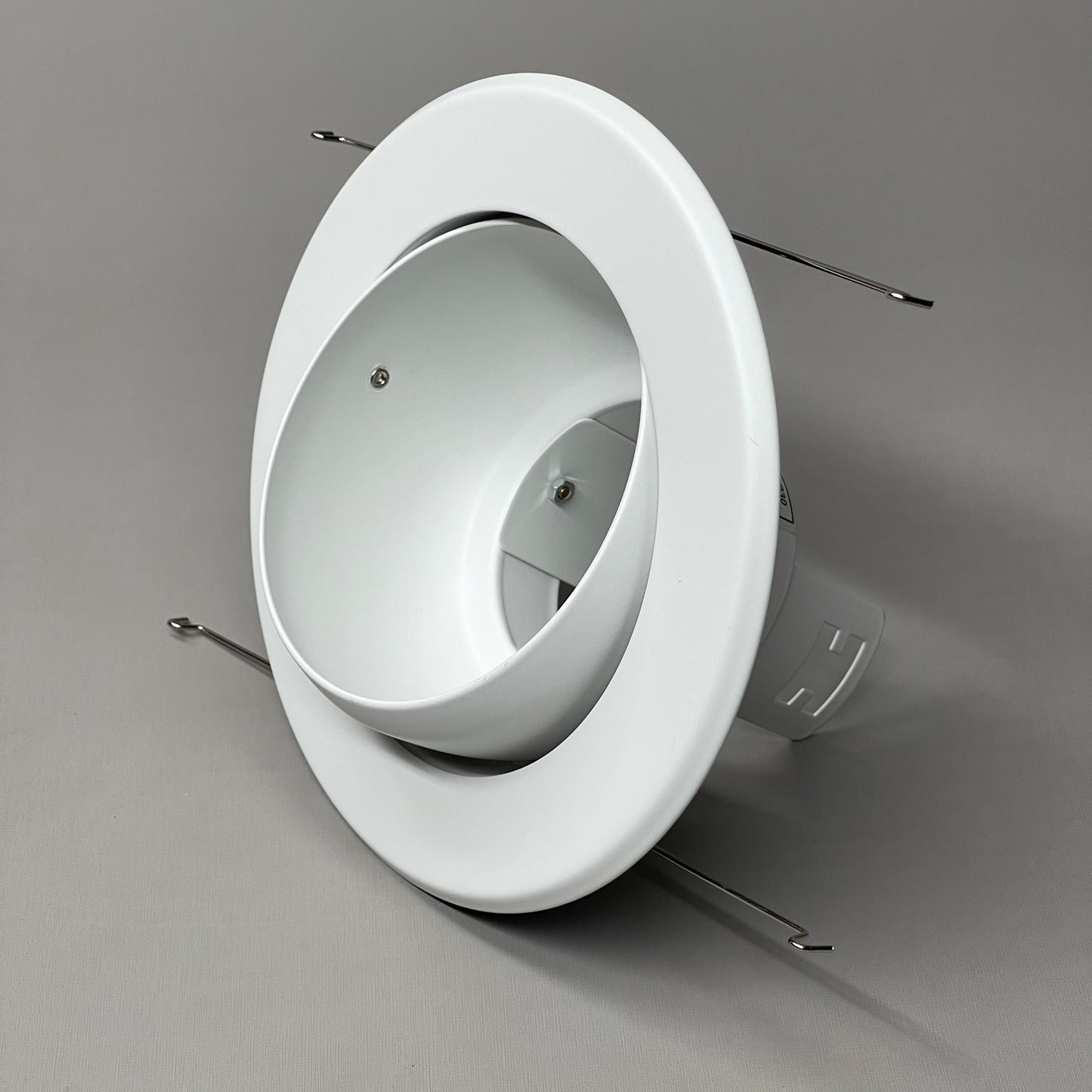 NORA LIGHTING 5" Eyeball Trim w/ Metal Trim BR/PAR30 White NT-5070 (New)