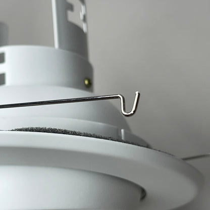 NORA LIGHTING 5" Eyeball Trim w/ Metal Trim BR/PAR30 White NT-5070 (New)