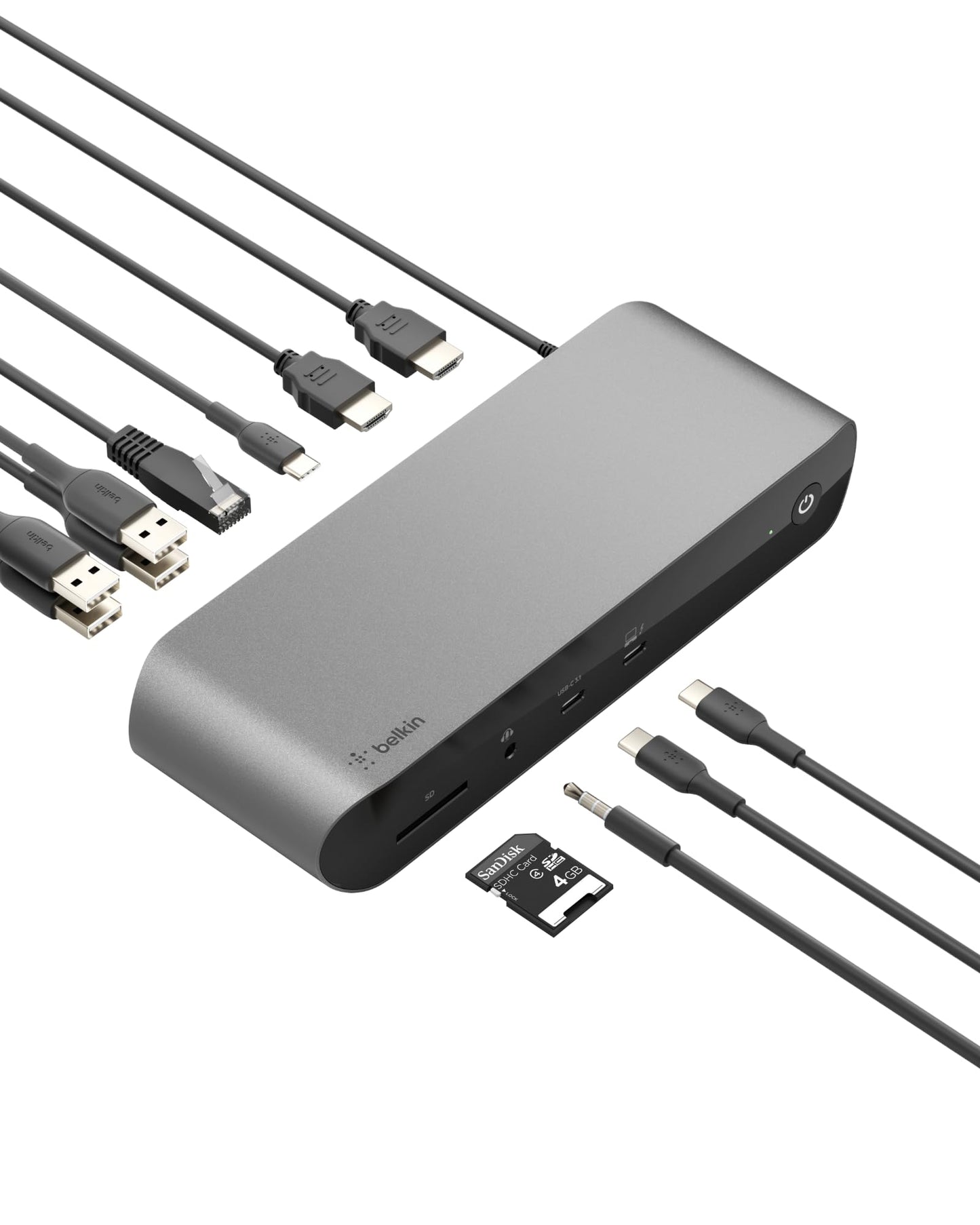 BELKIN Thunderbolt 4 Docking Station with SD Card Reader & HDMI 2.0