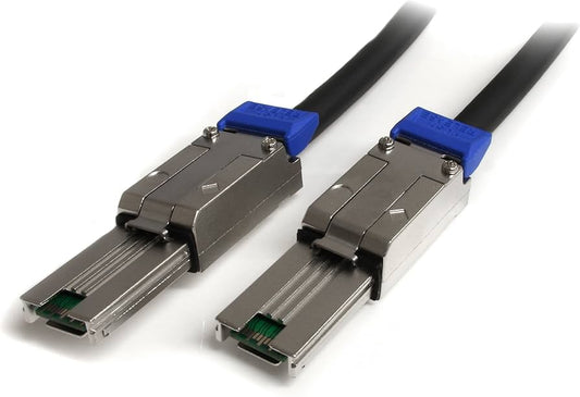 StarTech 1m External Mini-SAS SFF-8088 Cable - Black