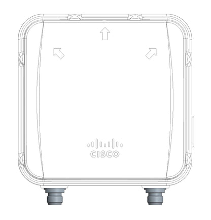 Antenne panneau Cisco IW-ANT-PNL5615-NS 5/6 GHz 15 dBi, connecteur N
