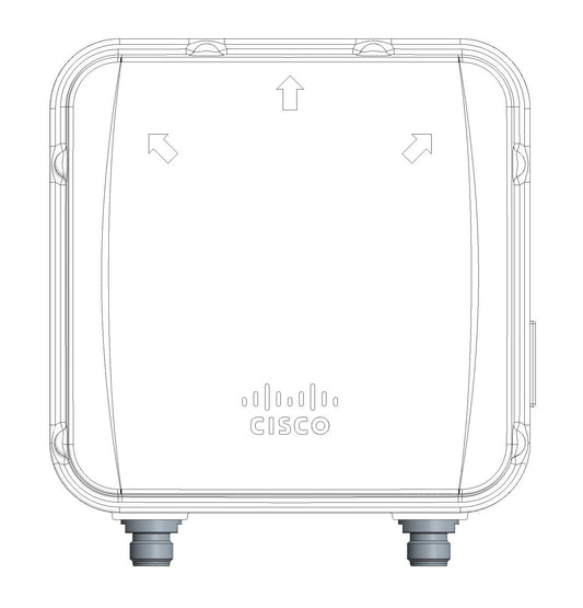 Antenne panneau Cisco IW-ANT-PNL5615-NS 5/6 GHz 15 dBi, connecteur N