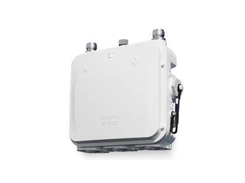 The Cisco IW9165 Access Point delivers reliable high-speed wireless networking with support for Wi-Fi 6E and 2x2 MIMO performance, ideal for service-focused deployments. Designed without built-in processing or cellular modules, it provides robust multigigabit Ethernet connectivity in a durable, compact form. Includes URWB software version and directional antenna for targeted signal coverage.