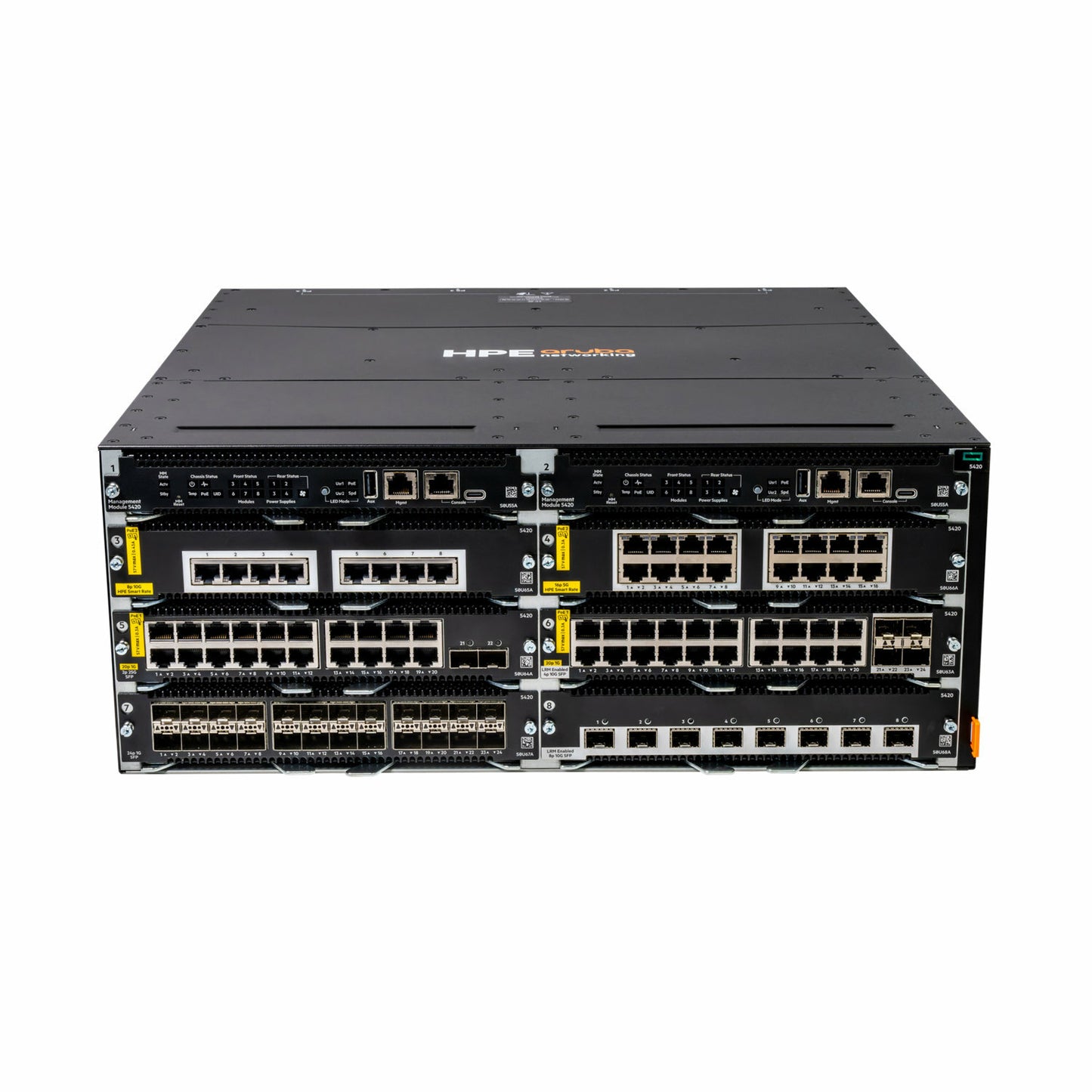 HP 5406R zl2 Switch, 8-Port, 10GbE, 4RU (J9821A)