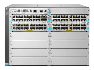 HP 5412R 92GT PoE+ / 4SFP+ v3 zl2 Switch JL001A