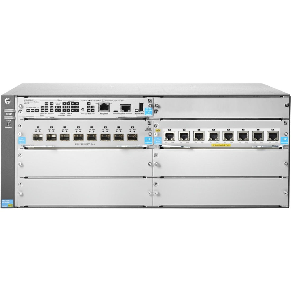 Commutateur HP 5406R 8XGT PoE+ / 8SFP+ v3 zl2, JL002A