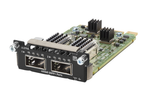 HP Stackable 2-Port 40GbE QSFP+ Module JL079A