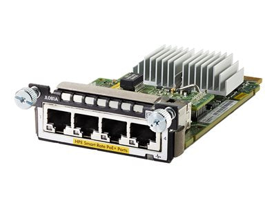 HP Aruba 3810M/2930M 4-Port Smart Rate PoE+ Module, JL081A