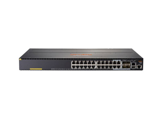 Aruba 2930M 24G PoE+ 1-Slot Switch offers high-speed performance and versatile connectivity, ideal for enterprise edge, SMBs, and branch office deployments. With 20 Gigabit PoE+ ports, dual-personality uplinks, and advanced Layer 2/3 features, it delivers efficient power and intelligent management. This 1U switch supports stacking and uplink modules, making it a scalable, flexible solution backed by a limited lifetime warranty.